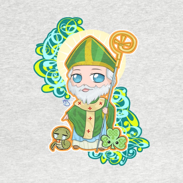 Chibi St. Patrick v.2 by Megasha